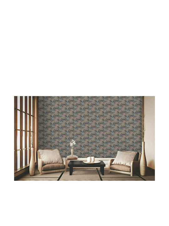 Wall Wallpaper Fishes Vinyl 1005x53cm Washable