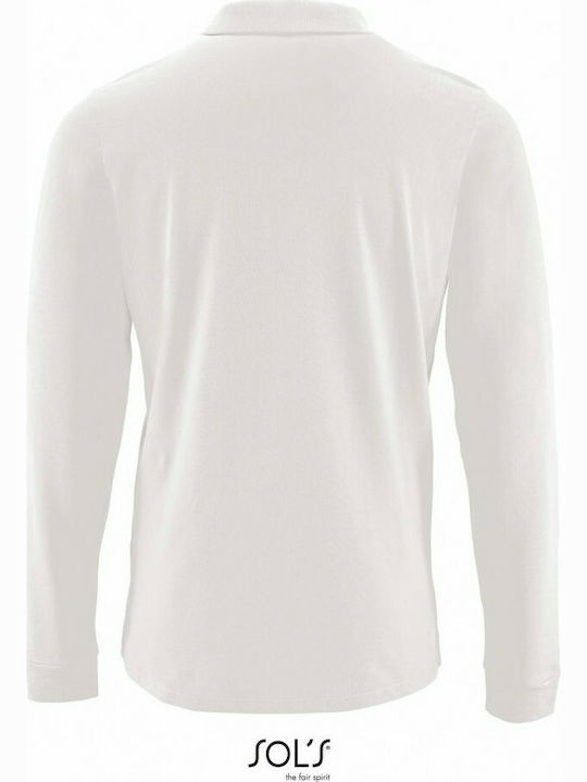 Sol's Perfect Men's Long Sleeve Promotional Blouse White 02087-102