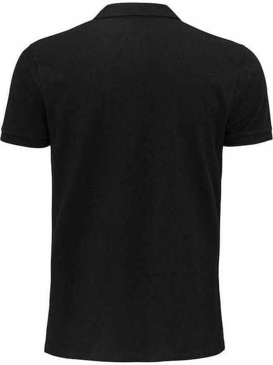 Sol's Planet Men Men's Short Sleeve Promotional Blouse Black 03566-312