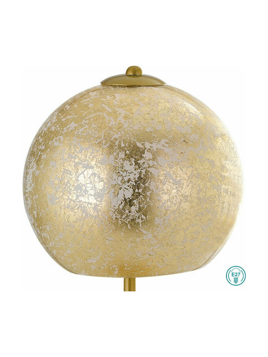 Fan Europe Vanity Metal Table Lamp for Socket E27 with Gold Shade and Base