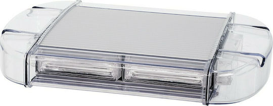 GloboStar Φάρος Αυτοκινήτου LED 10 - 30V Αδιάβροχος 33cm με Μπλε Φωτισμό