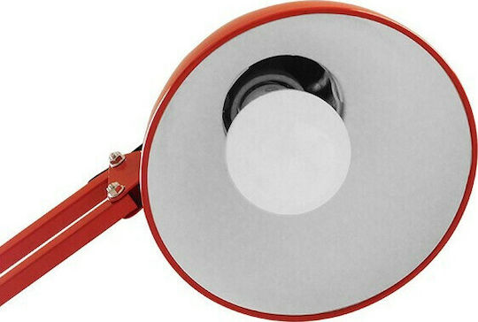 GloboStar Audrey Vintage Lampa de podea Î190xL27.5cm. cu Soclu pentru Bec E27 Roșu