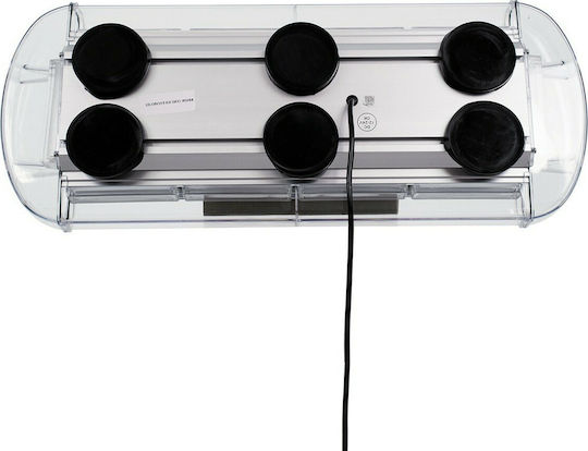 GloboStar Φάρος Αυτοκινήτου LED 10 - 30V Αδιάβροχος με Λευκό Φωτισμό