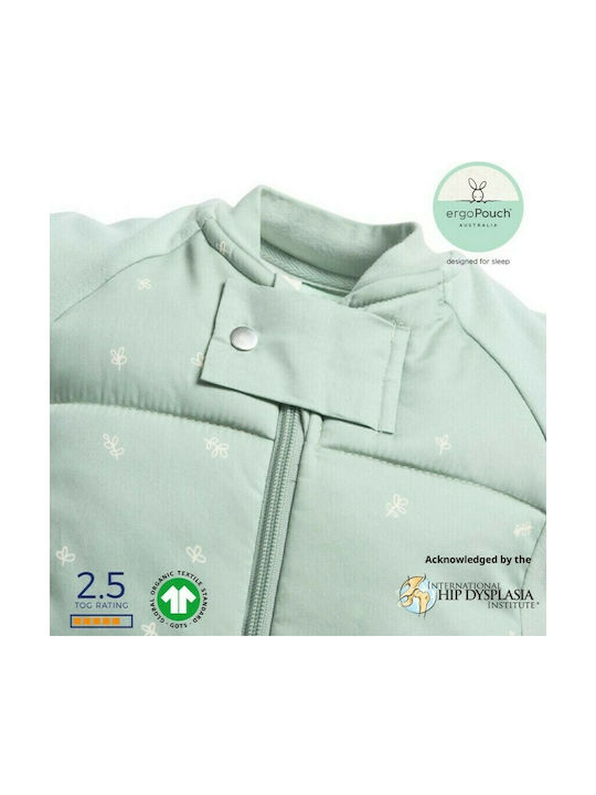Ergo Pouch Autumn Sleeping Bag with Feet Sleep Suit Bag 2.5 Tog Sage