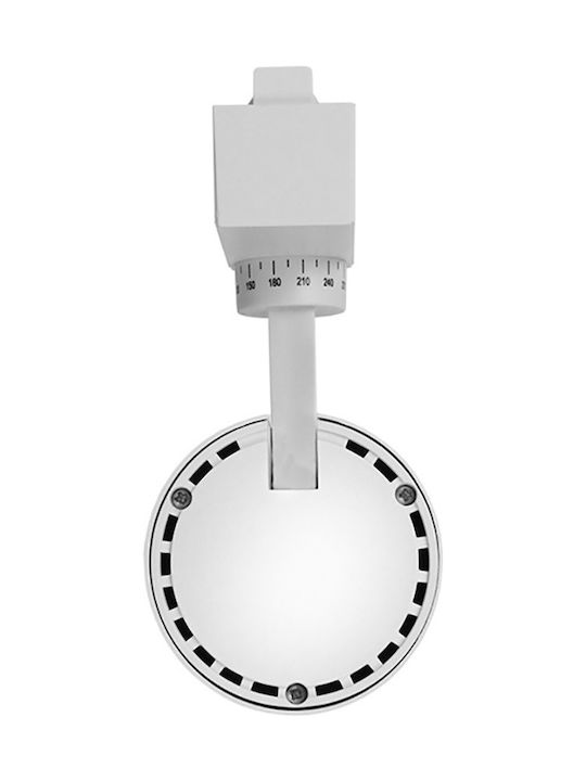 Metanor Single LED Natural White Spot in White Color