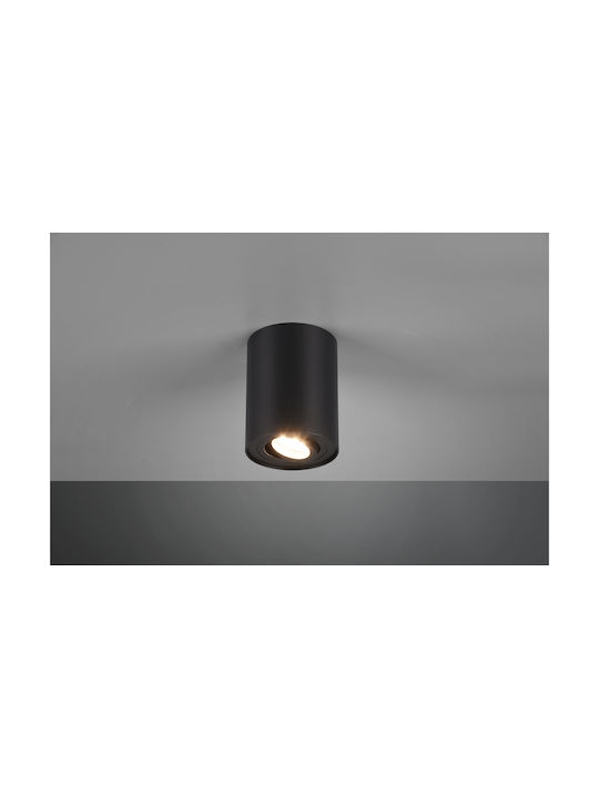 Trio Lighting Cookie Single Spot with Socket GU10 in Black Color