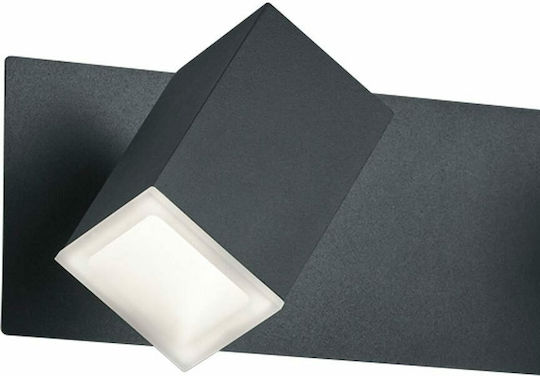 Trio Lighting Lagos Double LED Spot in Black Color