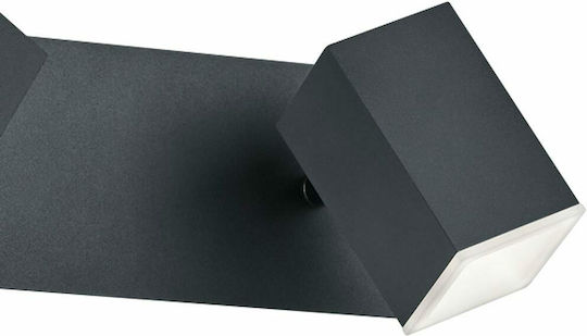 Trio Lighting Lagos Double LED Spot in Black Color
