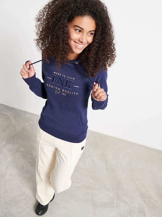 Women's Hooded Sweatshirt Navy Blue