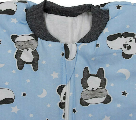 Kamtex Baby Iarna Sac de dormit cu picioare Panda Ciell