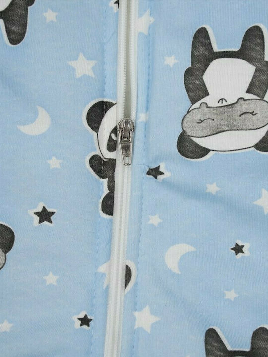 Kamtex Baby Χειμερινός Υπνόσακος με Πόδια Panda Σιέλ