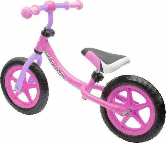 BabyMix Детски велосипед за баланс Twist Лилав