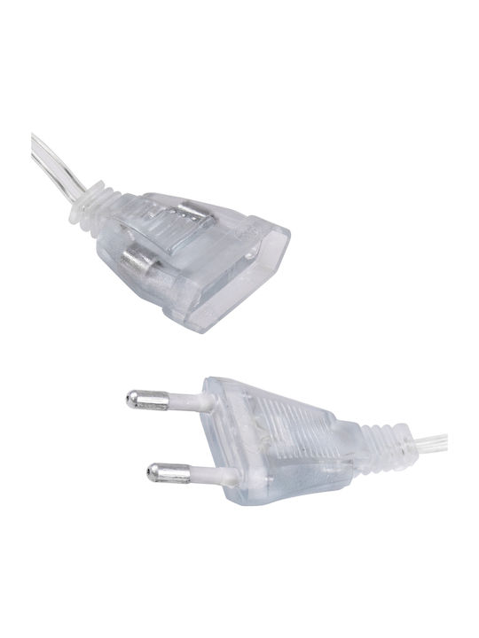 240 Lămpițe LED 3m. x 200buc Alb rece tip Perdea 1buc