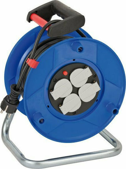 Brennenstuhl BCR3025 Extension Reel Cord 3 x 1.5mm²/25m Blue
