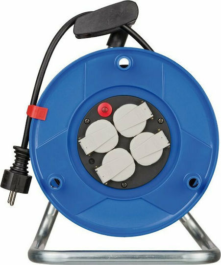 Brennenstuhl BCR3025 Extension Reel Cord 3 x 1.5mm²/25m Blue