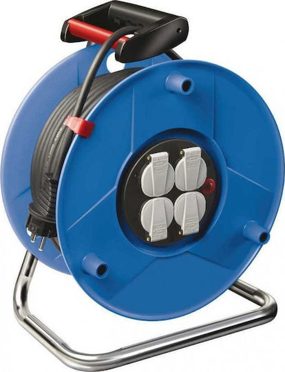 Brennenstuhl BCR3025 Extension Reel Cord 3 x 1.5mm²/25m Blue