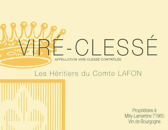 Comtes Lafon Вино Vire-Clesse Шардоне Бял Сух Шампоан 750мл