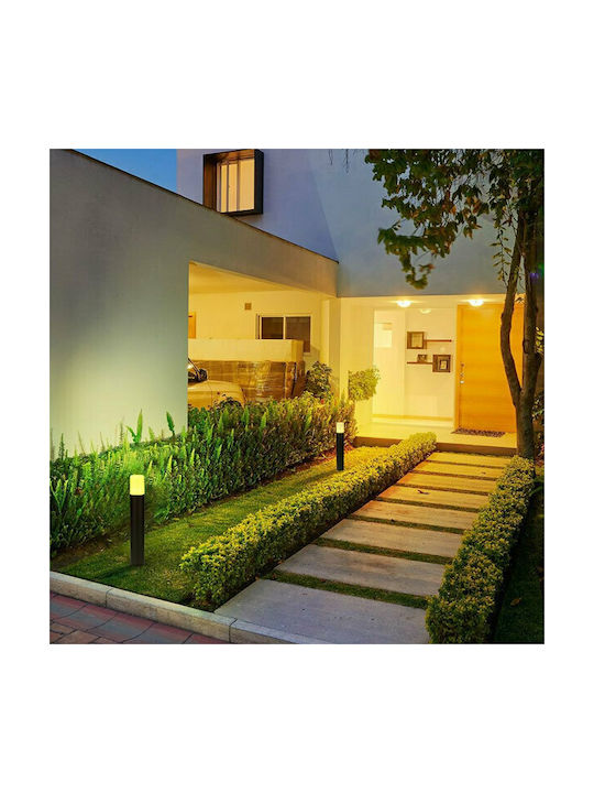 V-TAC Outdoor Floor Lamp Small Post 35W IP54 for GU10 Light Bulb Black