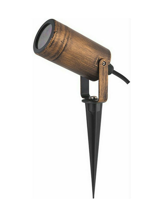 Aca Waterproof Outdoor Projector Lamp GU10 Bronze