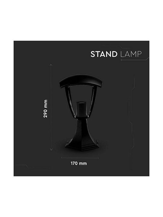 V-TAC Lamp Lattern Outdoor 60W IP44 for Socket E27 Black