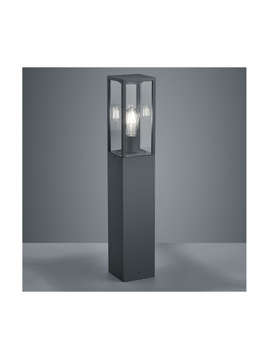 Trio Lighting Garonne Outdoor Floor Lamp Small Post 60W IP44 for E27 Socket Black