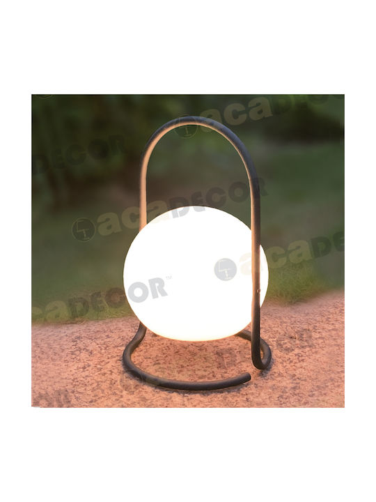 Aca Outdoor Floor Lamp LED 1.2W with Warmes Weiß Light IP65 Weiß