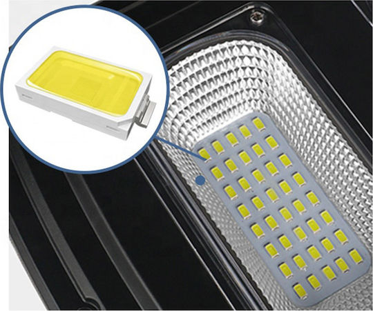 Factory Straßen-Solarleuchte 20W 40lm Kaltweiß 6500K mit Bewegungssensor, Fotokontakt und Fernbedienung IP65 39.5cmx21cmx6cmcm