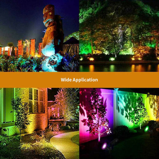 Соларна Светлина RGB с Фотоклетка IP55