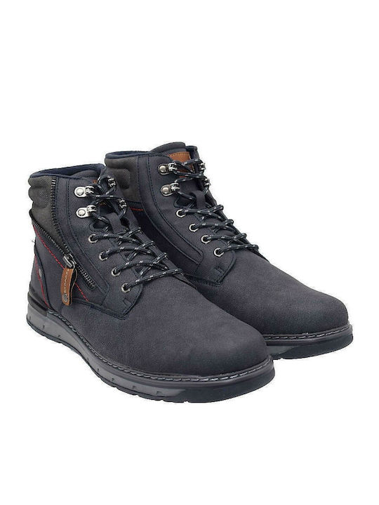 Marineblau Herrenstiefel