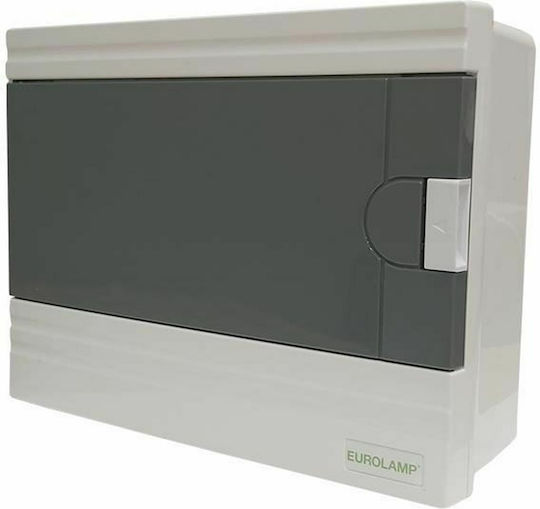 Eurolamp Wall mounted 9-Elements Fuse Box with 1 Row W230xH105xD175mm