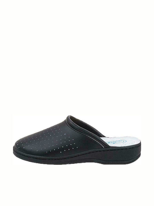 Max Relax Herren Anatomisch Clogs Schwarz