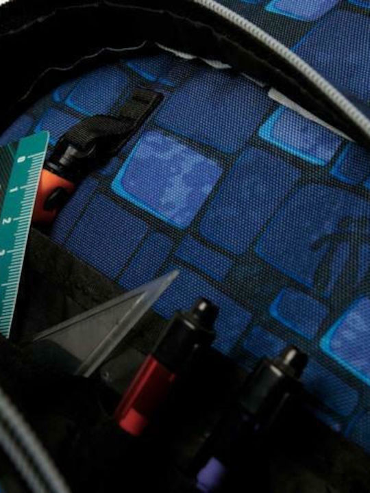 Totto Morral Rayol 8L3 Σχολική Τσάντα Πλάτης Γυμνασίου - Λυκείου Μπλε 25lt