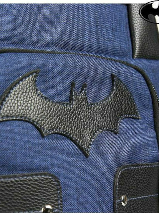 Cerda Lässiger Batman Schulranzen Rucksack Grundschule, Grundschule in Blau Farbe