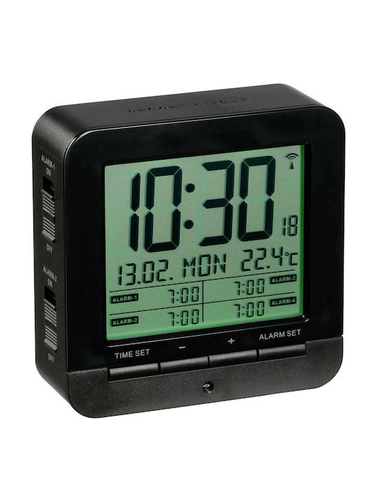 TFA Ψηφιακό Ρολόι Επιτραπέζιο με Ξυπνητήρι 60.2536.01
