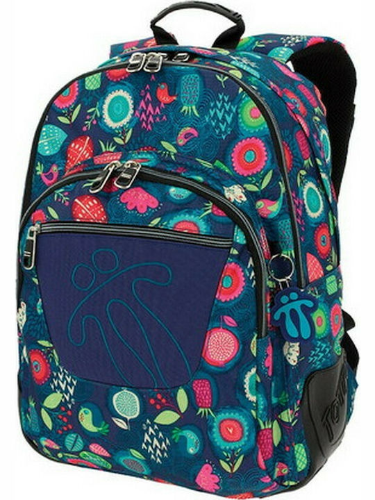 Totto Morral Crayola School Bag Backpack Junior High-High School Multicolour 21Liters