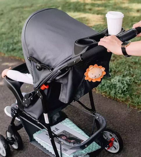 Lionelo Emma Plus Cărucior pentru Bebeluși Potrivit de la 6+ Luni Negru 5kg 1656445