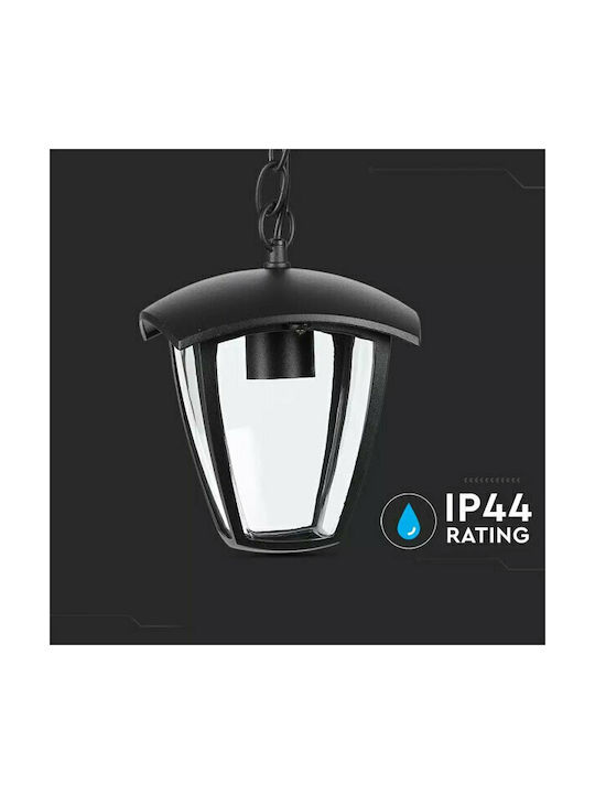 V-TAC Outdoor Hanging Ceiling Light E27 in Black Color 7058