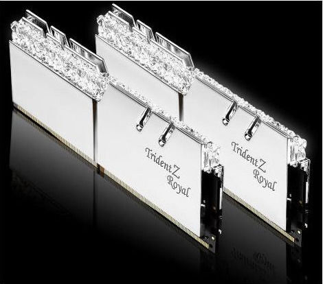 G.Skill Trident Z Royal DDR4 32GB RAM with 2x16GB Modules and Speed 3200 for Desktop