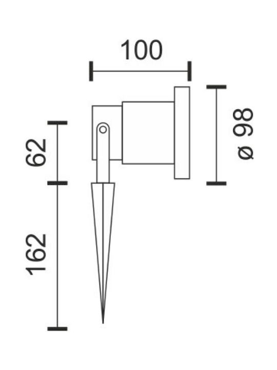 Spot Light Φωτιστικό Led Καρφωτό 7803