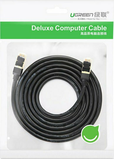 Ugreen S/FTP Cat.7 (10Gbps) Ethernet Network Cable 1m Black