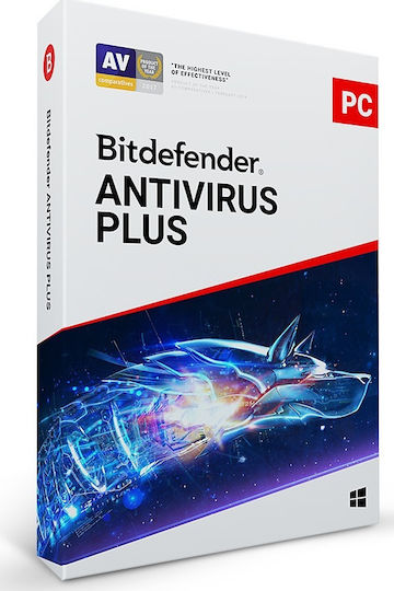 BitDefender Antivirus Plus pentru 3 Dispozitive și 2 Ani de Utilizare (Licență Electronică)