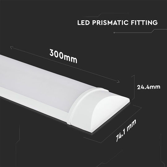 V-TAC Under-Cabinet LED Light 10W Warm White L30xD7.41xH2.4cm