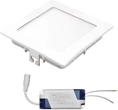 Adeleq Χωνευτό LED Panel 12W 17x17εκ. Adeleq Χωνευτό LED Panel 12W 17x17εκ.