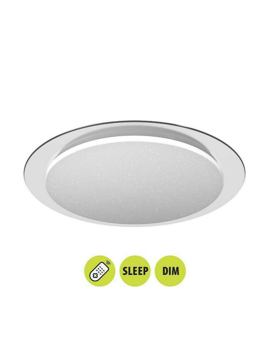 Vivalux Athena Round Outdoor LED Panel 36W with Warm White Light 3000K