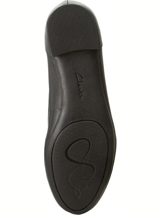 Leather Ballerinas Couture Bloom Black