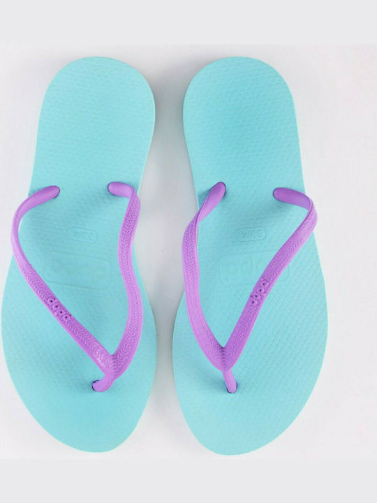 Dupe Aquarela Frauen Flip Flops in Lila Farbe