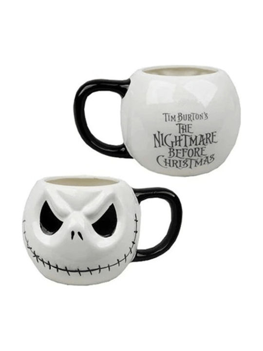 Jack Skellington Tasse Keramik Weiß 300ml 1Stück