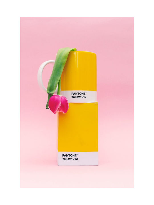 Pantone Lifestyle Mug from Porcelain Yellow 375ml