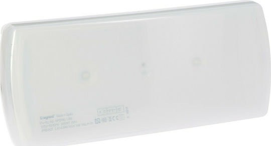 Legrand LED Εφεδρικό Φωτιστικό Ασφαλείας με Τροφοδοσία Μπαταρίας