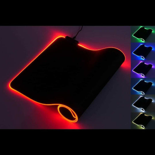 Manhattan Gaming Mouse Pad XXL (800mm) με RGB Φωτισμό Μαύρο